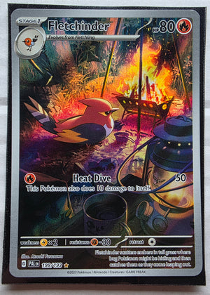 Pokemon - Fletchinder *Illustration Rare* Paldea Evolved 199/193