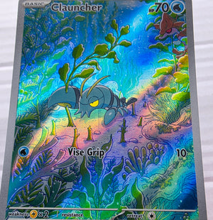 Pokemon - Clauncher *Illustration Rare* Scarlet & Violet 205/198