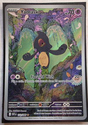 Pokemon - Yamask *Illustration Rare* White Flare 122/086