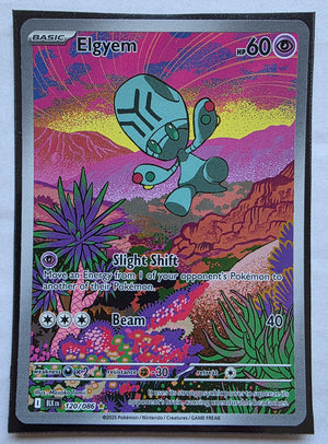 Pokemon - Elgyem *Illustration Rare* Black Bolt 120/086