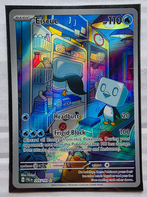Pokemon - Eiscue *Illustration Rare* Paldea Evolved 205/193
