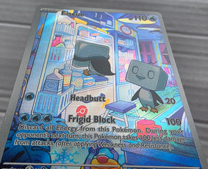 Pokemon - Eiscue *Illustration Rare* Paldea Evolved 205/193