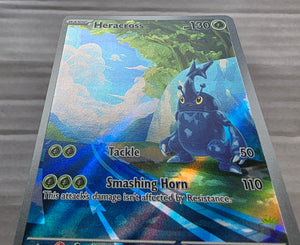 Pokemon - Heracross *Illustration Rare* Paldea Evolved 194/193 (MP)