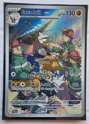 Pokemon - Excadrill *Illustration Rare* Temporal Forces 174/162