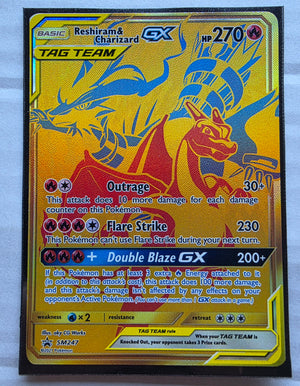Pokemon - Reshiram & Charizard GX *Black Star Promo* SM247