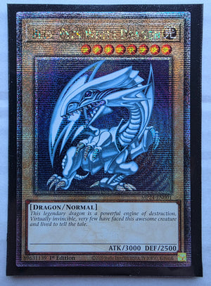 Yugioh - Blue-Eyes White Dragon *Quarter Century Secret Rare* MP24-EN001 (MP)
