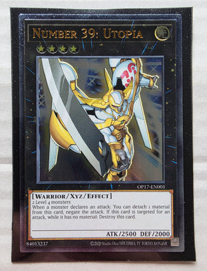 Yugioh - Number 39: Utopia *Ultimate Rare* OP17-EN001 (NM)