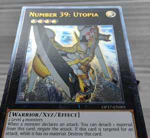 Yugioh - Number 39: Utopia *Ultimate Rare* OP17-EN001 (NM)