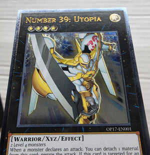 Yugioh - Number 39: Utopia *Ultimate Rare* OP17-EN001 (NM)