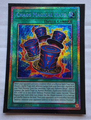 Yugioh - Chaos Magical Hats *Starlight Rare* CORI-EN046 (NM)