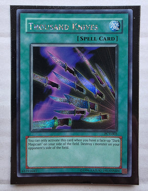 Yugioh - Thousand Knives *Prismatic Secret Rare* PCY-003 (LP)