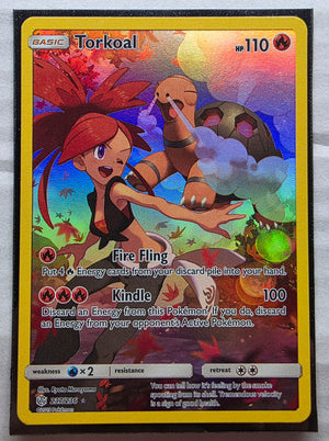 Pokemon - Torkoal *Secret Rare* Cosmic Eclipse 237/236 (MP)