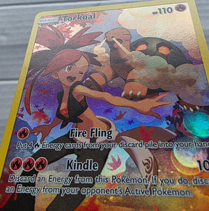 Pokemon - Torkoal *Secret Rare* Cosmic Eclipse 237/236 (MP)