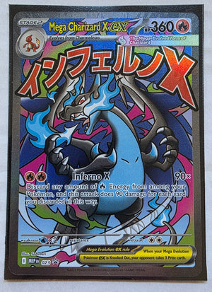 Pokemon - Mega Charizard X ex *Promo* MEP023 (Damaged)