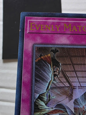 Yugioh - Evenly Matched *Ultra Rare* MAMA-EN099 (LP)