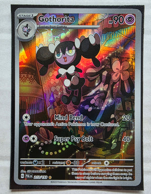 Pokemon - Gothorita *Illustration Rare* Paldea Evolved 213/193