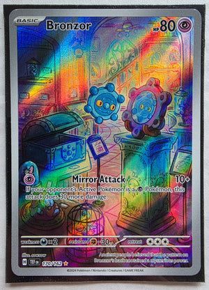 Pokemon - Bronzor *Illustration Rare* Temporal Forces 170/162