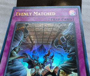 Yugioh - Evenly Matched *Ultra Rare* MAMA-EN099 (LP)