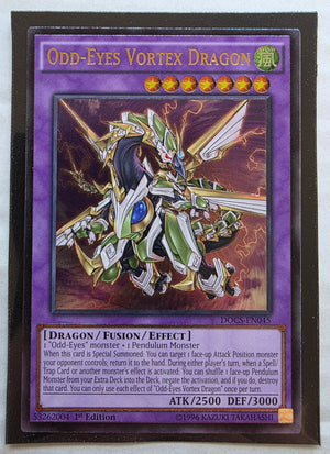 Yugioh - Odd-Eyes Vortex Dragon *Ultimate Rare* DOCS-EN045 (LP)