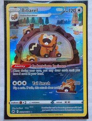 Pokemon - Bibarel *Galarian Gallery* Crown Zenith GG25/GG70