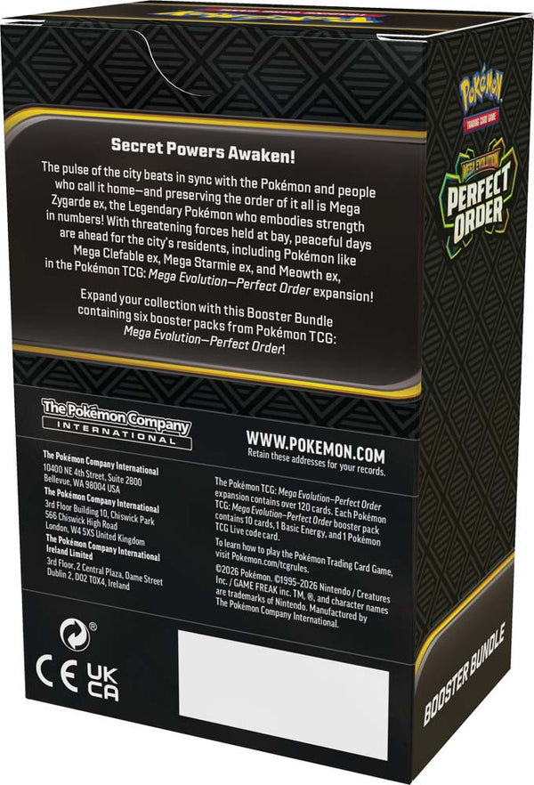 Pokémon - Perfect Order Booster Bundle (ME03)