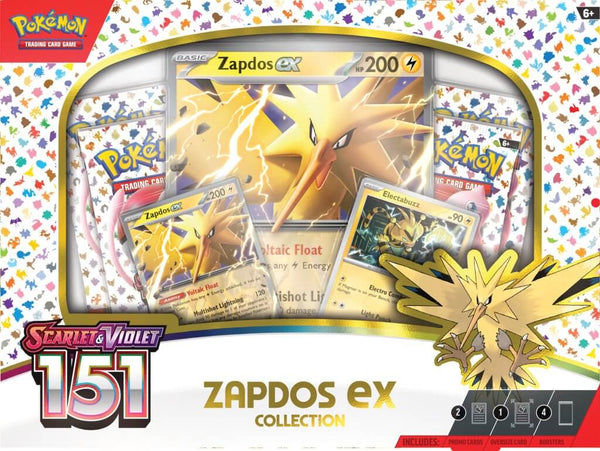 Pokémon TCG - Zapdos ex Collection Scarlet & Violet 151 (SV3.5)
