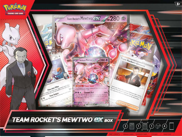 Pokemon - Team Rocket's Mewtwo ex Box