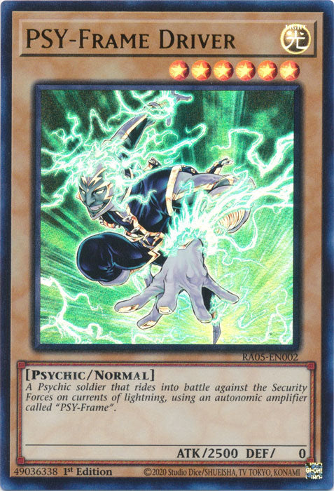 Yugioh - PSY-Frame Driver *Select Rarity* RA05-EN002 (NM)