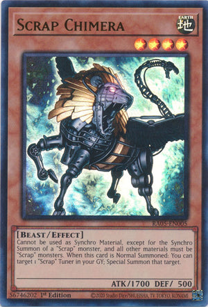 Yugioh - Scrap Chimera *Select Rarity* RA05-EN005 (NM)