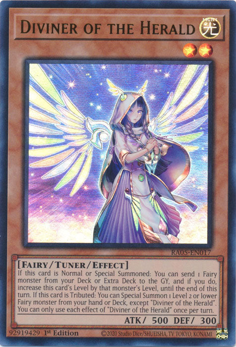 Yugioh - Diviner of the Herald *Select Rarity* RA05-EN017 (NM)
