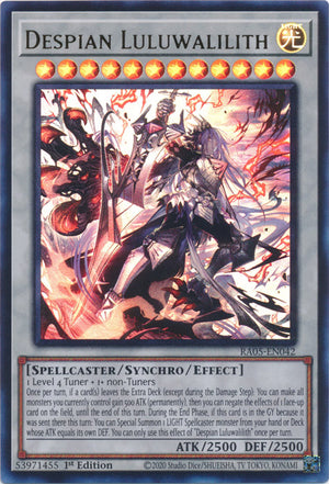 Yugioh - Despian Luluwalilith *Select Rarity* RA05-EN042 (NM)