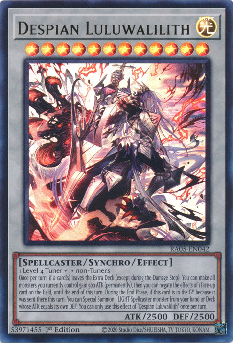 Yugioh - Despian Luluwalilith *Select Rarity* RA05-EN042 (NM)