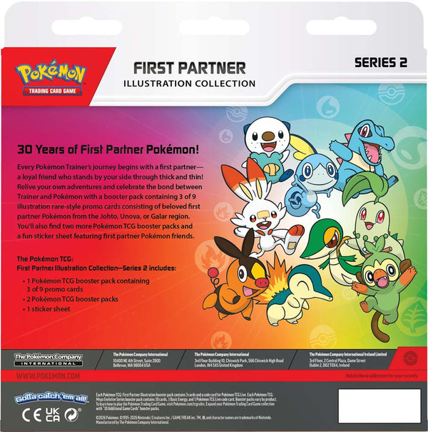 Pokémon - First Partner Illustration Collection [Series 2]
