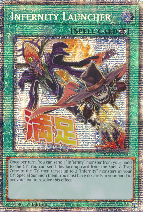 Yugioh - Infernity Launcher *Select Rarity* RA05-EN139 (NM)