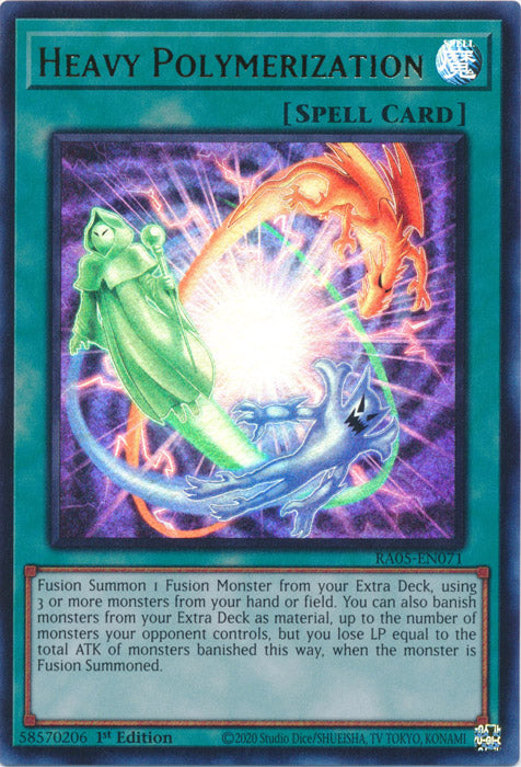 Yugioh - Heavy Polymerization *Select Rarity* RA05-EN071 (NM)