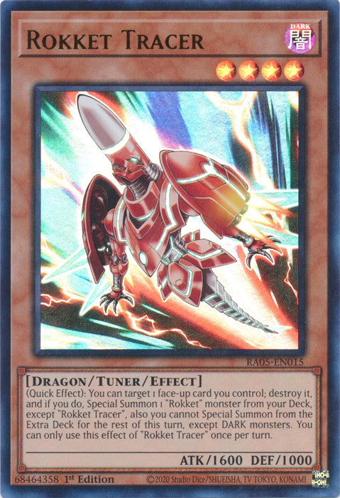 Yugioh - Rokket Tracer *Select Rarity* RA05-EN015 (NM)