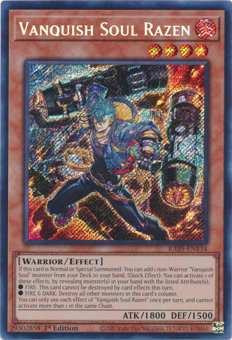 Yugioh - Vanquish Soul Razen *Select Rarity* RA05-EN134 (NM)
