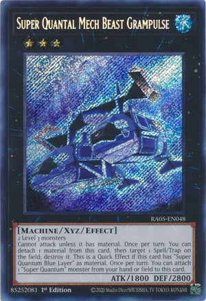 Yugioh - Super Quantal Mech Beast Grampulse *Select Rarity* RA05-EN048 (NM)