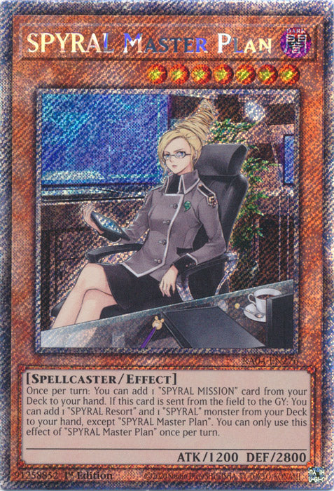 Yugioh - SPYRAL Master Plan *Select Rarity* RA04-EN276 (NM)