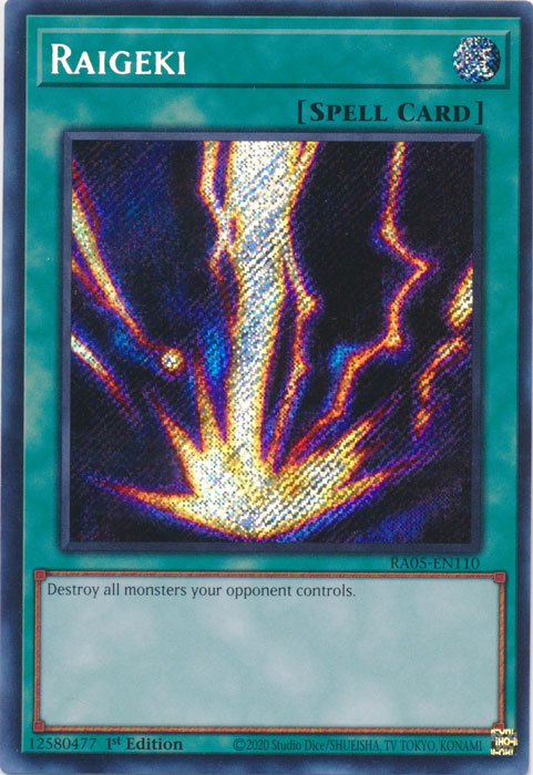 Yugioh - Raigeki *Select Rarity* RA05-EN110 (NM)
