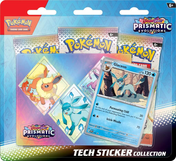 Pokémon - Prismatic Evolutions Tech Sticker Collection (SV8.5)