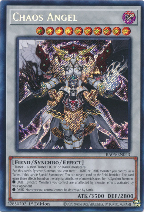 Yugioh - Chaos Angel *Select Rarity* RA05-EN043 (NM)