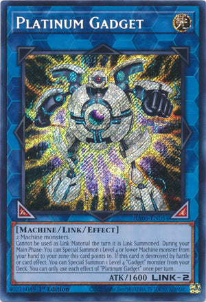 Yugioh - Platinum Gadget *Select Rarity* RA05-EN054 (NM)