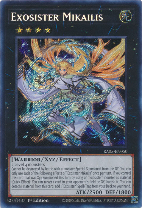Yugioh - Exosister Mikailis *Select Rarity* RA05-EN050 (NM)