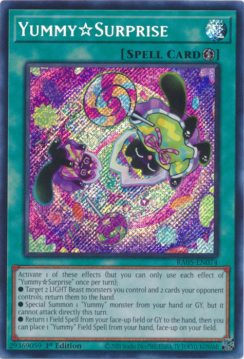Yugioh - Yummy☆Surprise *Select Rarity* RA05-EN074 (NM)