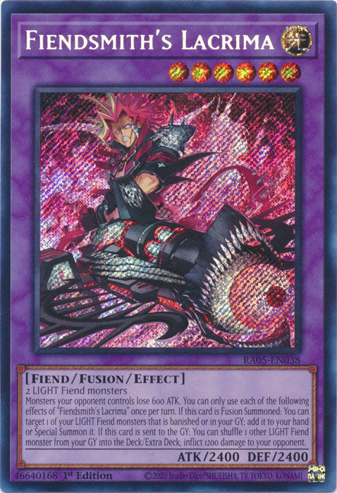 Yugioh - Fiendsmith's Lacrima *Select Rarity* RA05-EN038 (NM)