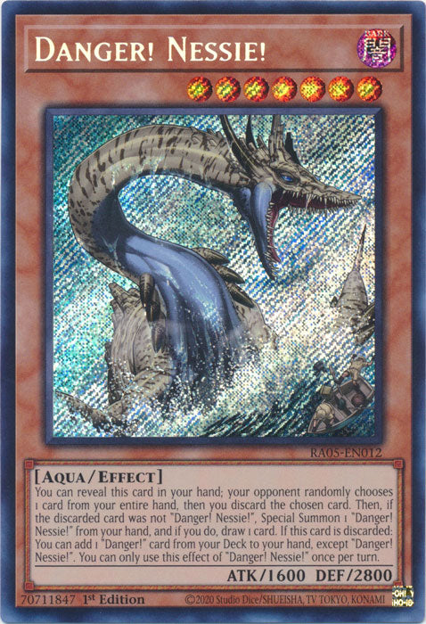 Yugioh - Danger! Nessie! *Select Rarity* RA05-EN012 (NM)