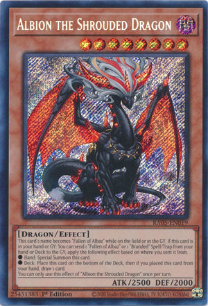 Yugioh - Albion the Shrouded Dragon *Select Rarity* RA05-EN019 (NM)