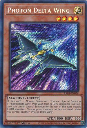 Yugioh - Photon Delta Wing *Select Rarity* RA05-EN026 (NM)