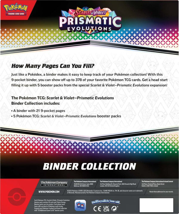 Pokémon - Prismatic Evolutions Binder Collection (SV8.5)